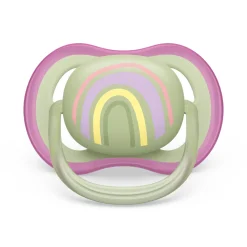 2 ciucci ultra air 0-6 mesi colore verde/rosa – philips avent