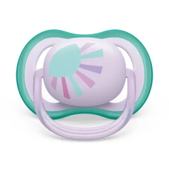 2 ciucci ultra air 0-6 mesi colore verde/rosa – philips avent