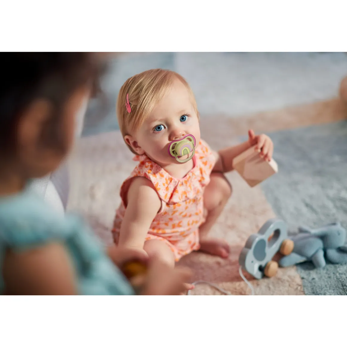 2 ciucci ultra air 0-6 mesi colore verde/rosa – philips avent