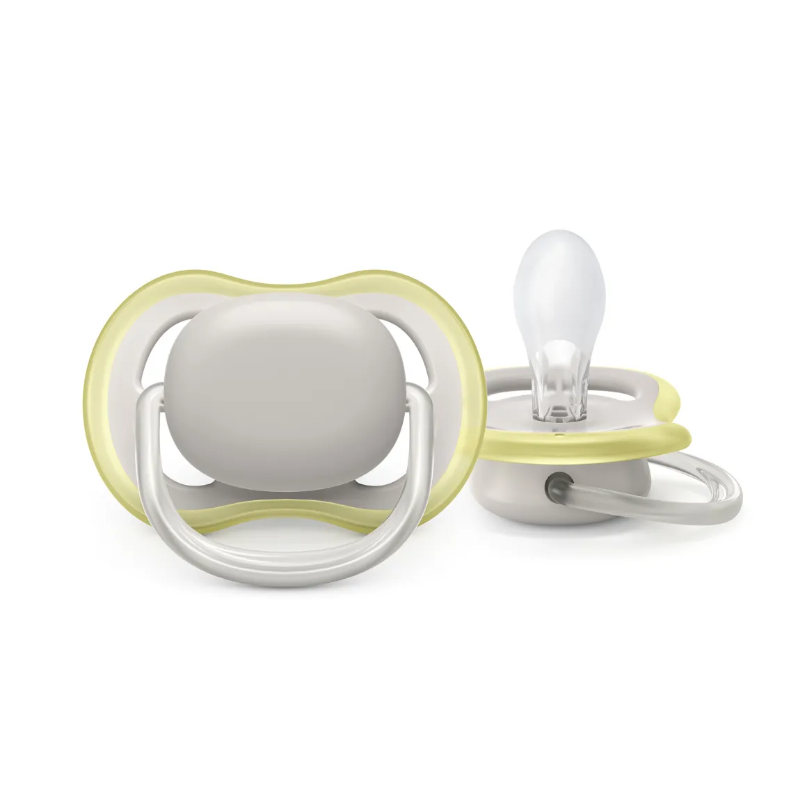 2 ciucci ultra air 0-6 mesi colore grigio/marrone – philips avent
