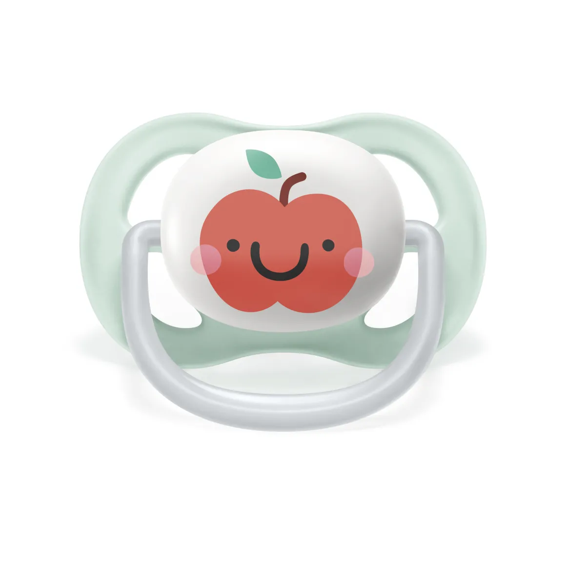 2 ciucci ultra air collection 0-6 mesi decorazione mela/pera – philips avent