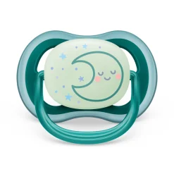 2 ciucci ultra air night time 6-18 mesi decorazione stella/luna – philips avent