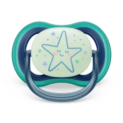 2 ciucci ultra air night time 6-18 mesi decorazione stella/luna – philips avent