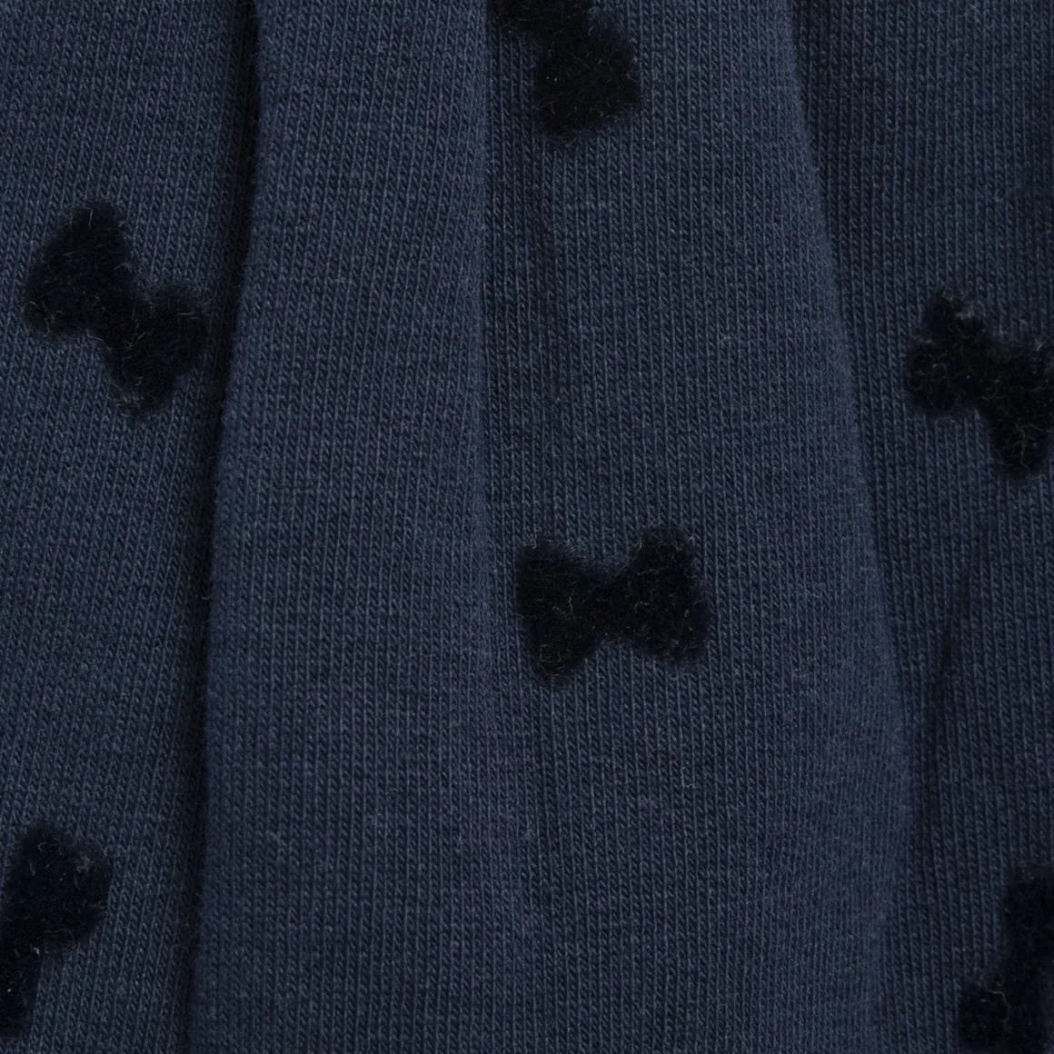 Abito m/l panna e blu con orsi – chicco