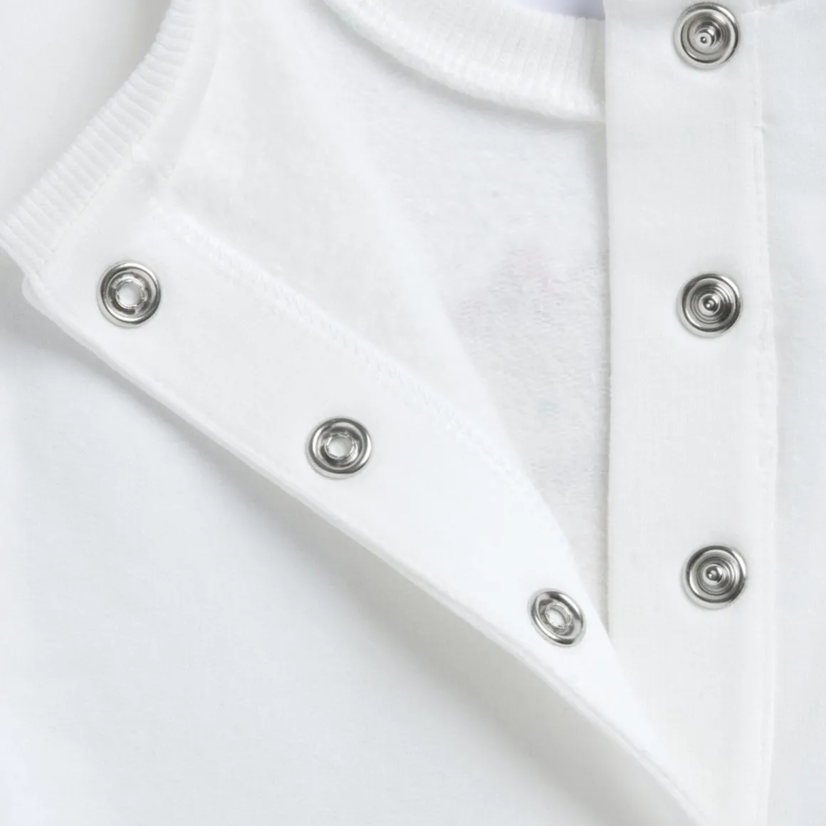 Abito m/l panna e blu con orsi – chicco