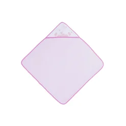 Accappatoio per neonato rosa ellepi