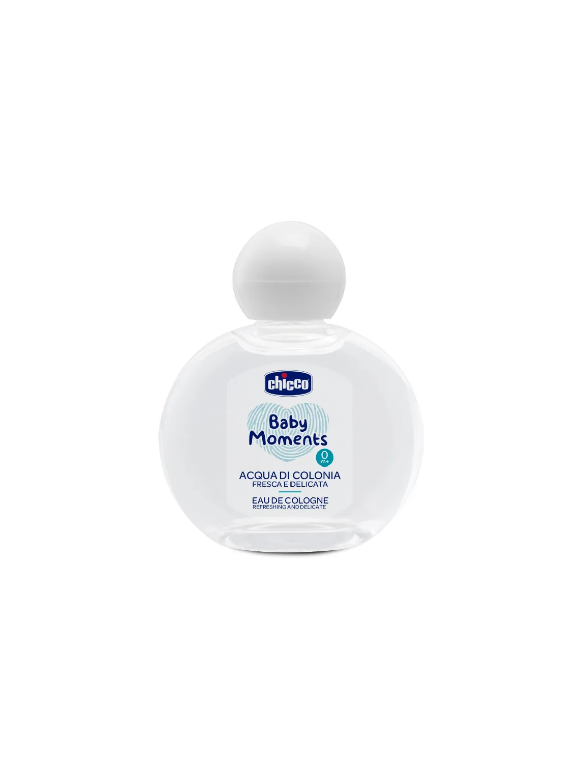 Acqua di colonia refr. delicate chicco baby moments baby skin