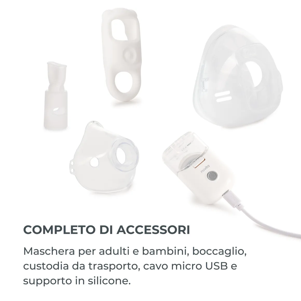 Aerosol indossabile con tecnologia mesh – nuvita