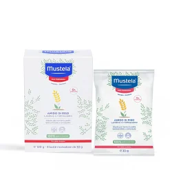 Amido di riso 4 bustine monodose da 30 gr – mustela