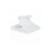 Appendi abiti in plastica bianco 6 pz