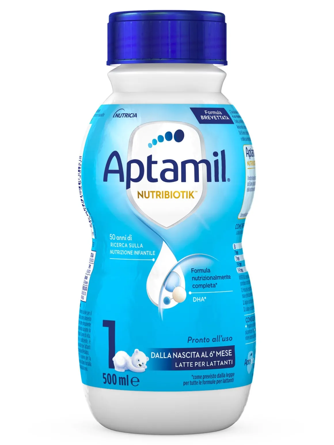 Aptamil – latte di partenza liquido nutrobiotik, aptamil 500ml