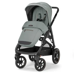 Aptica xt system quattro darwin recline colore igloo grey telaio nero – inglesina