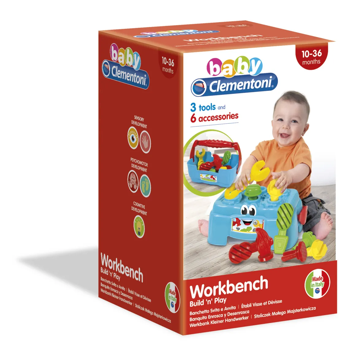 Baby clementoni – banchetto svita e avvita