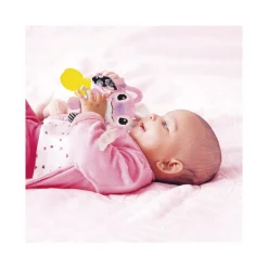 Baby clementoni disney angel soft – sonaglio morbido per neonati 3m+