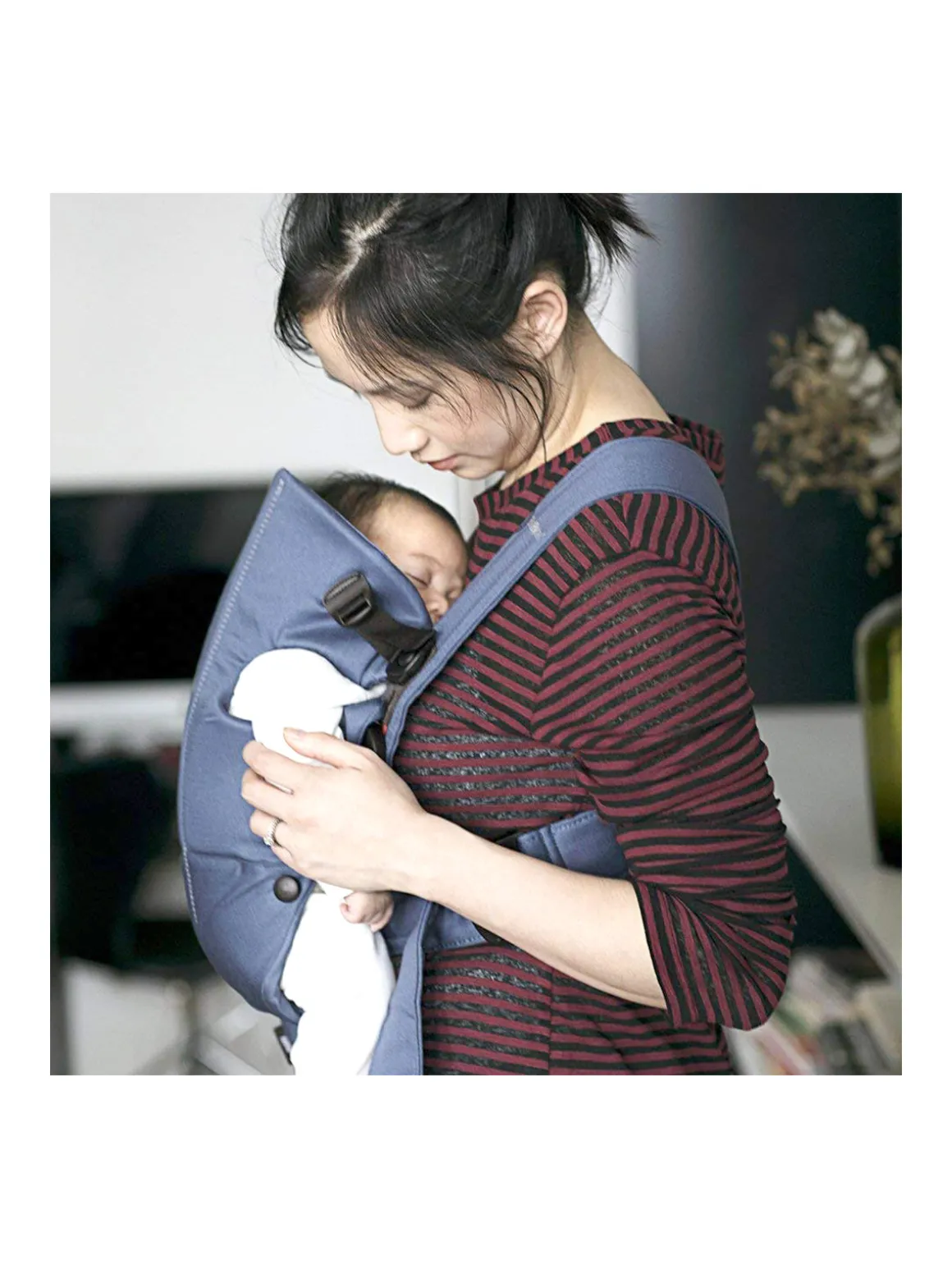 Babybjörn marsupio baby carrier mini vintage indigo cotton