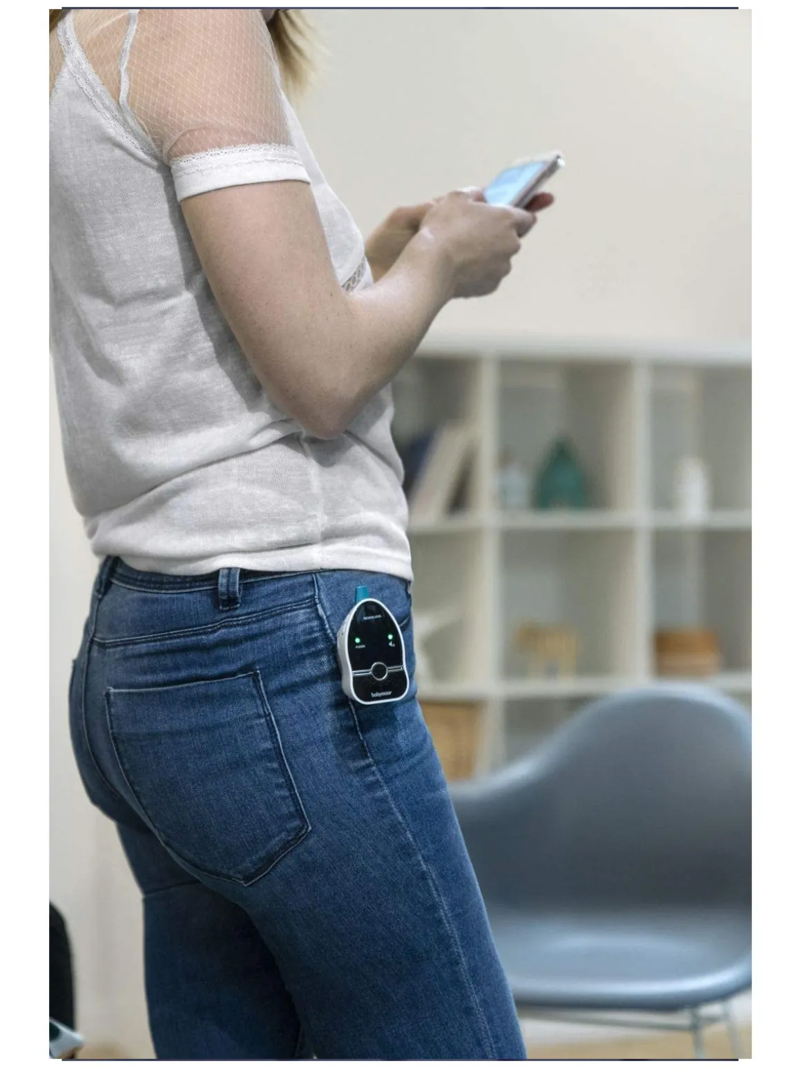 Babyphone audio easy care 2 + luce notturna