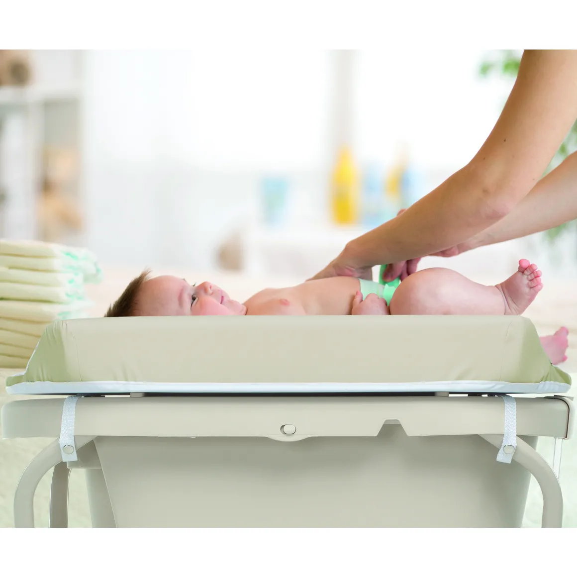 Bagnetto con fasciatoio bath&co dolcestella – foppapedretti