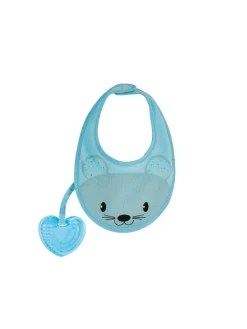 Bavaglino fresh bib azzurro