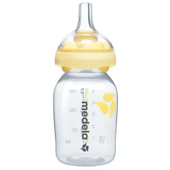 Biberon con sistema di alimentazione ‘calma’ 150 ml – nuovo packaging – medela