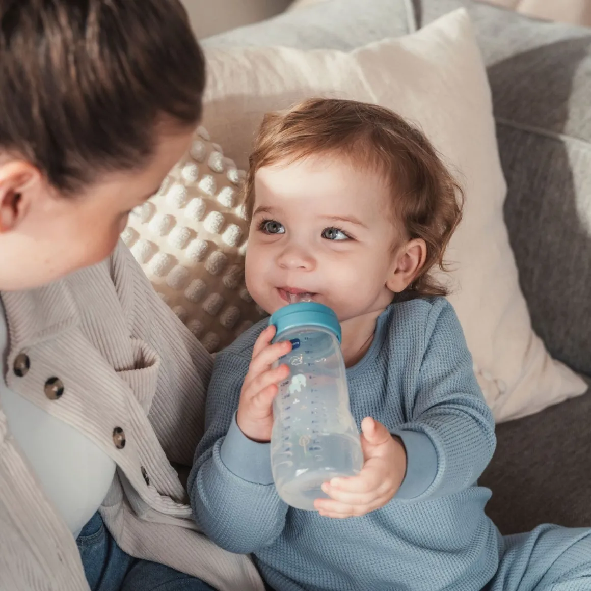 Biberon easy active baby bottle 330 ml 4+ mesi, tettarella misura 3 piatta e simmetrica, rosa – mam
