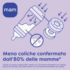 Biberon easy start 260ml bio-circolare conf. singola rosa – mam