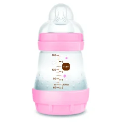 Biberon easy start 160ml bio-circolare conf. singola rosa – mam