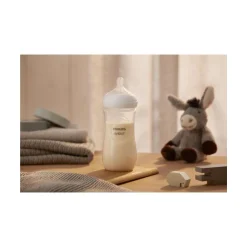 Biberon natural con tettarella a risposta naturale da 330ml 3m+ | senza bpa – philips avent