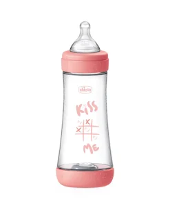 Biberon perfect5 rosa 300ml sil 3fori
