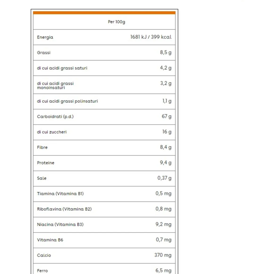 Biscotto plasmon con il -30% di zucchero 320 g – plasmon