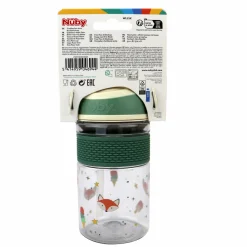 Borraccia 2n1 in tritan – 360ml assortito- nuby