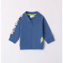 Cardigan felpa st manica e dietro