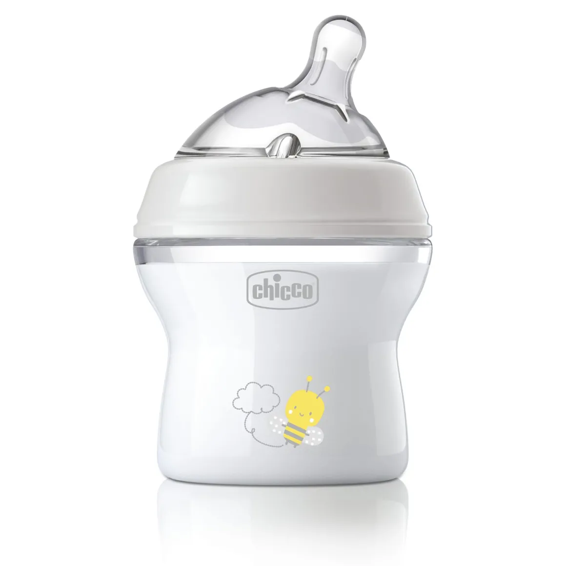 Chicco – biberon naturalfeeling neutro, 0m+, 150 ml, flusso lento