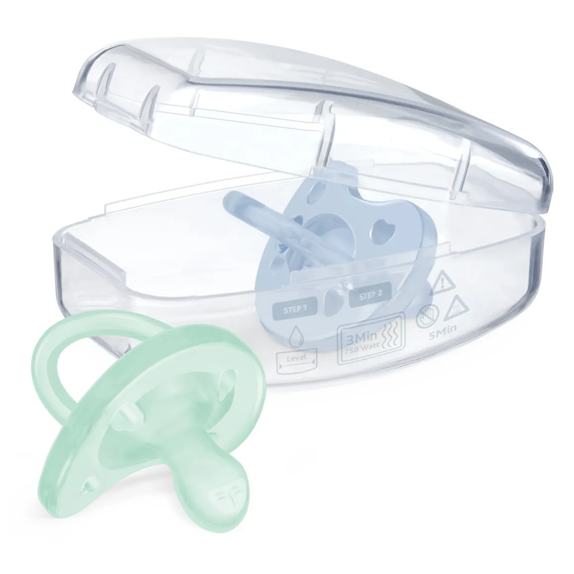 Chicco – gommotto azzurro 2-6m 1 pz
