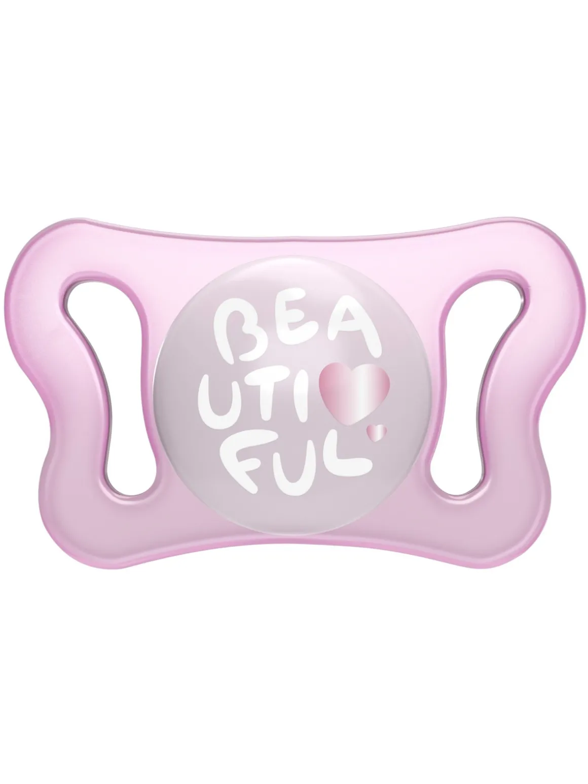Chicco physioforma micrò pink, silicone, 0-2 mesi, 2 pezzi
