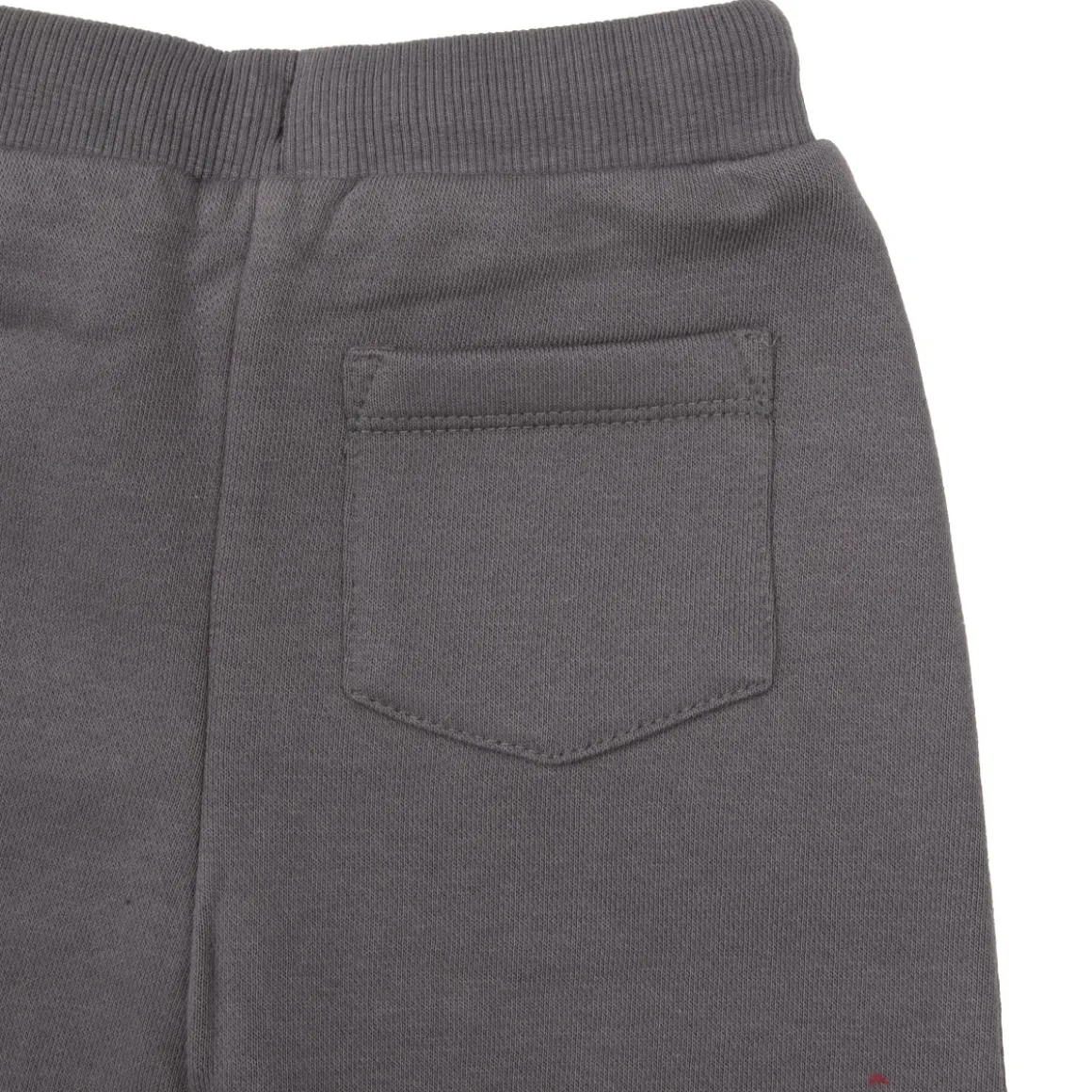 Completo jogging bimbo bicolor rosso/grigio