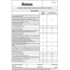 Crema biologica mais riso tapioca 200g – humana