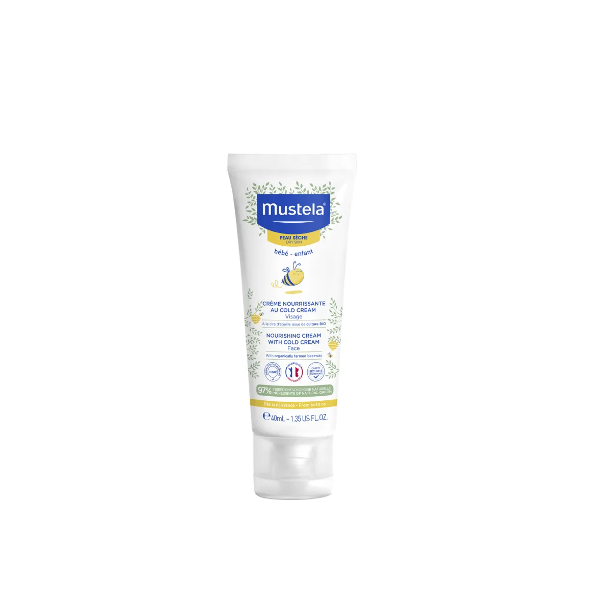 Crema viso nutriente alla cold cream – mustela