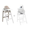 Crescendo up pearl copper re_lux + crescendo recliner grey