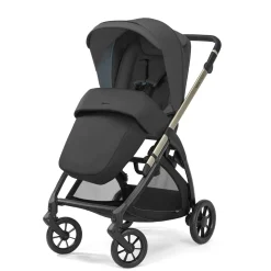 Electa system quattro colore upper black con telaio iridio black e seggiolino darwin infant – inglesina