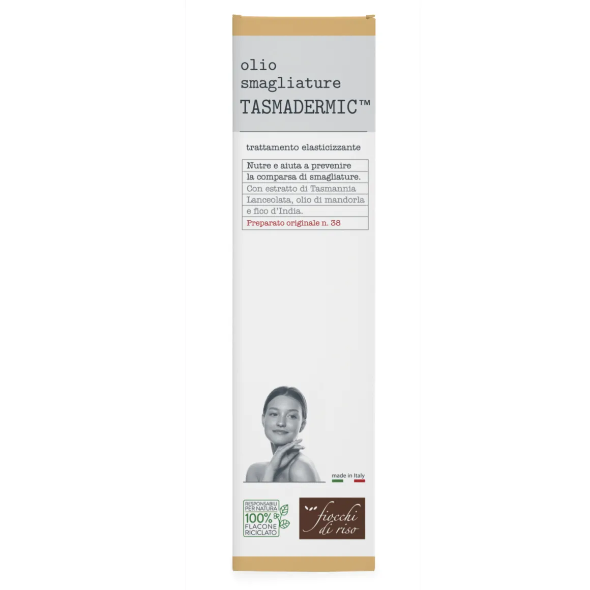 Fiocchi di riso olio smagliature tasmadermico 150ml