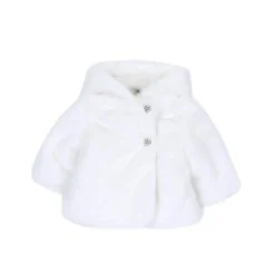 Giacca pellicciotta con cappuccio – chicco