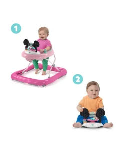 Girello tiny trek 2 in 1 minnie, forever besties