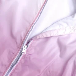 Giubbino antivento sfumato rosa