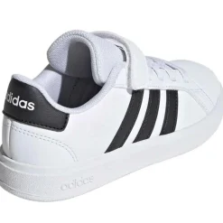 Grand court bianca bande nere – adidas