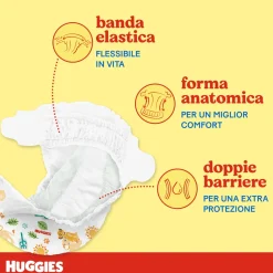 Huggies unistar mega pack tg.5 126 (42×3) pezzi