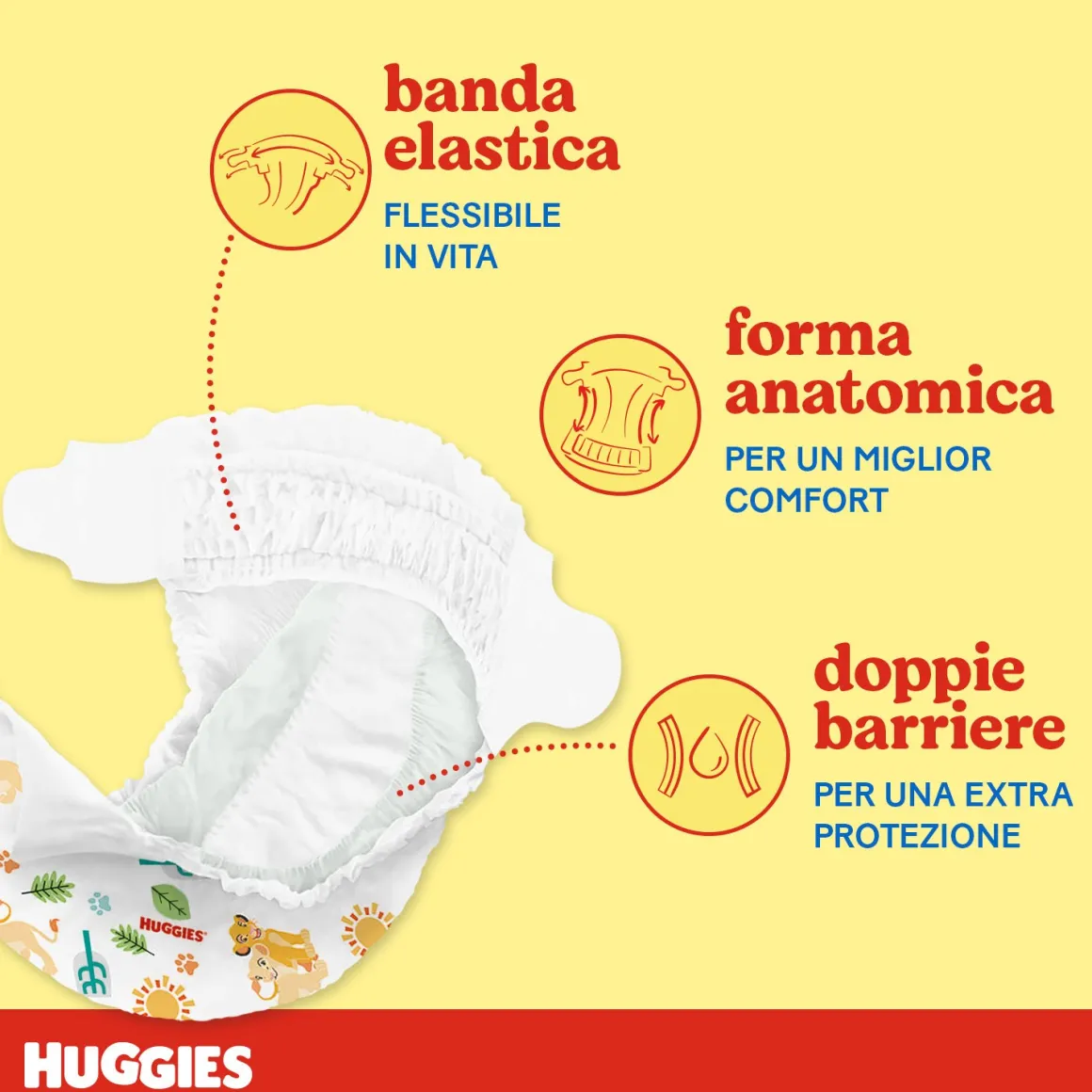 Huggies unistar mega pack tg.5 126 (42×3) pezzi