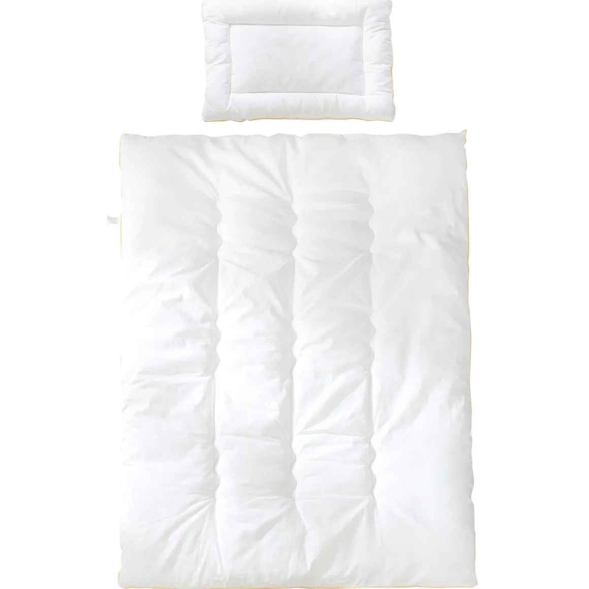 Imbottitura piumino con cuscino bianco – roba