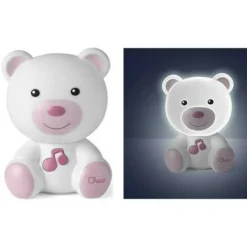 Luce notturna orsetto dreamlight azzurro – chicco