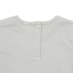 Maglia jersey manica lunga bimba verde stampata