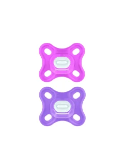 Mam 2 pz succhietti comfort 0-2m silicone, femmina